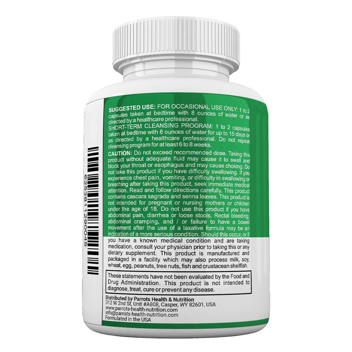 Herbal Laxative 60 Capsules