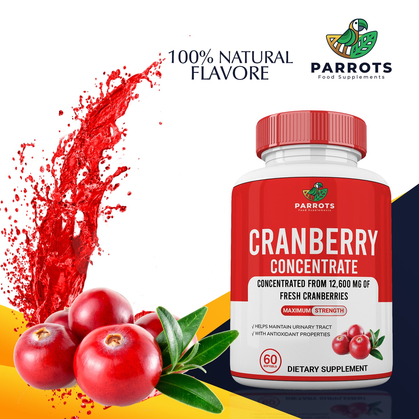 Cranberry Concentrate 60 Softegels